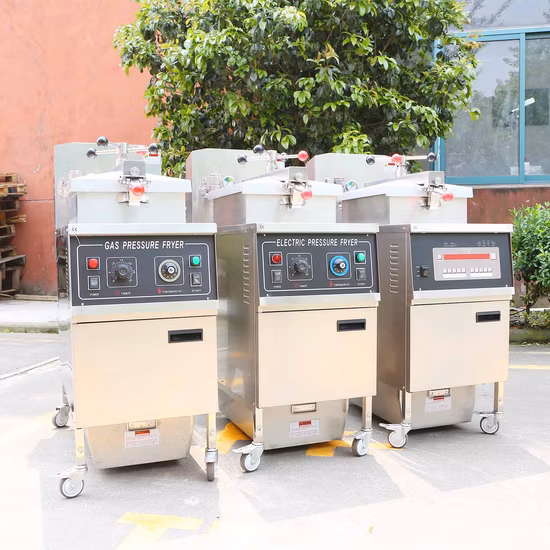 Electric Chicken Pressure Frying Equipment for Kitchen Equipment with Computer Control